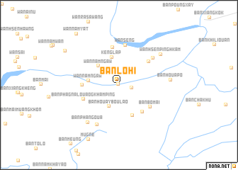 map of Ban Lohi