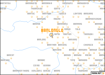 map of Bản Lòng Lo