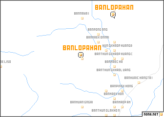 map of Ban Lo Pa Han