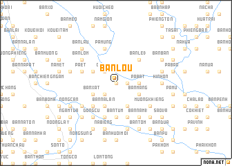 map of Bản Lou