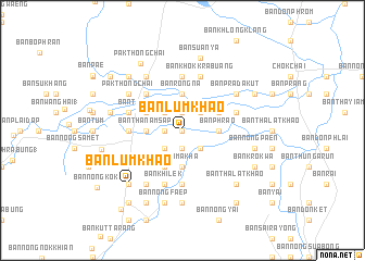 map of Ban Lum Khao