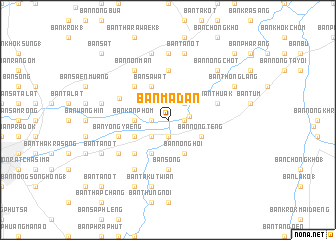 map of Ban Madan
