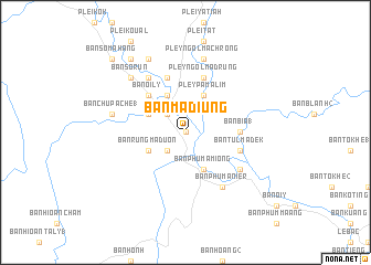 map of Ban Ma Diưng