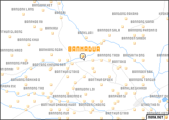 map of Ban Madua
