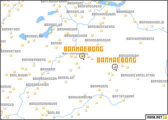 map of Ban Mae Bong