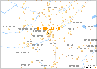 map of Ban Mae Chan