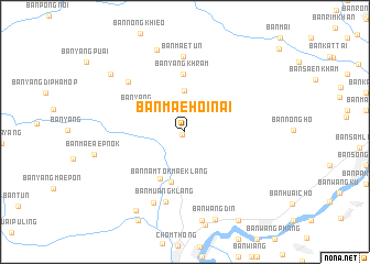 map of Ban Mae Hoi Nai