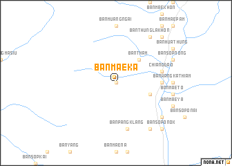 map of Ban Mae Ka