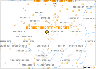 map of Ban Mae Khao Tom Tha Sut