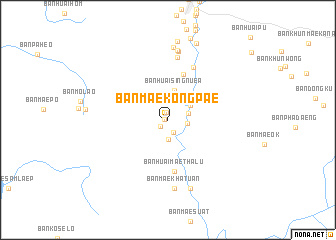 map of Ban Mae Kong Pae