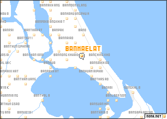 map of Ban Mae Lat