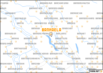 map of Ban Mae La