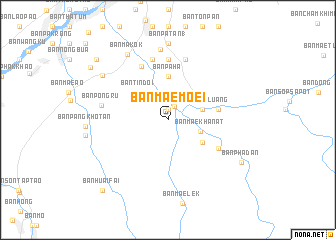 map of Ban Mae Moei