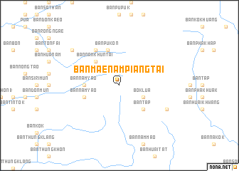 map of Ban Mae Nam Piang Tai