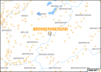 map of Ban Mae Phaeng Nai