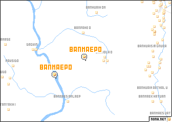 map of Ban Mae Po