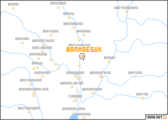 map of Ban Mae Suk