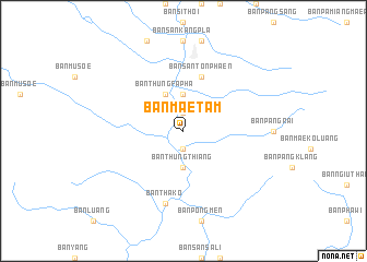 map of Ban Mae Tam