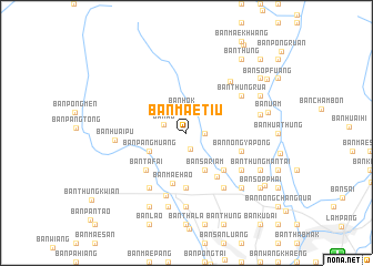 map of Ban Mae Tiu