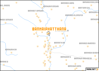 map of Ban Mai Phatthana