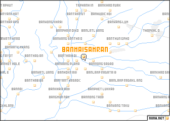 map of Ban Mai Samran