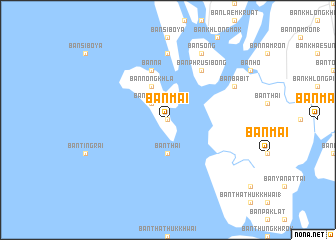 map of Ban Mai