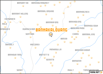 map of Ban Makalouang