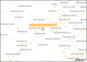 map of Ban Makham Riang