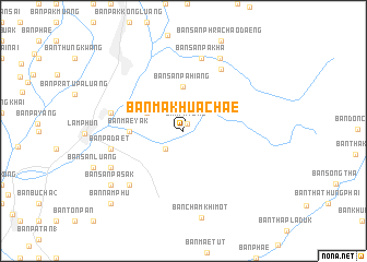 map of Ban Makhua Chae
