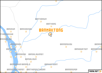 map of Ban Maktong