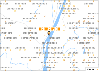 map of Ban Man Yon