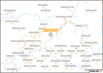 map of Ban Man