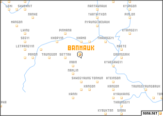 map of Banmauk