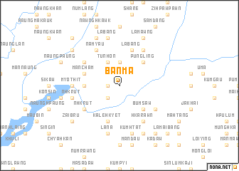 map of Banma