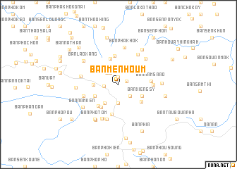 map of Ban Mè Nhoum