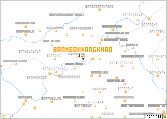 map of Ban Mêo Khang Khao