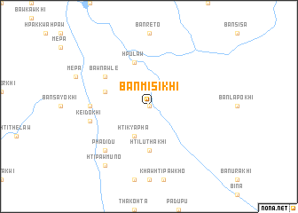 map of Ban Misi Khi