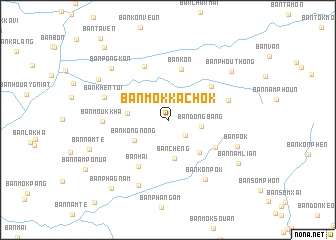map of Ban Môkkachok