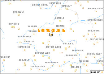 map of Ban Môkkoang