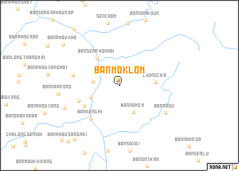 map of Ban Môklôm