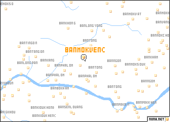 map of Ban Môkvén (2)