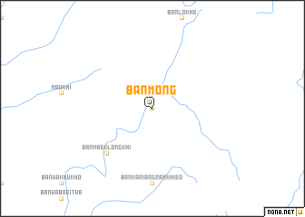map of Ban Mong
