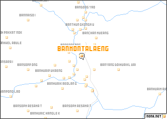 map of Ban Mon Talaeng