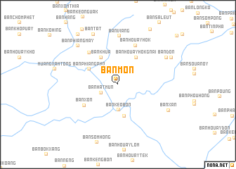 map of Ban Mon