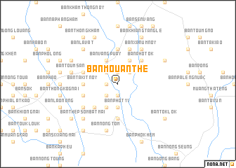 map of Ban Mouanthè