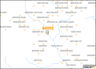 map of Ban Mo