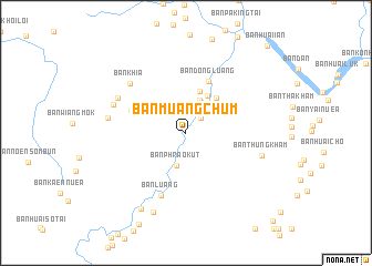 map of Ban Muang Chum