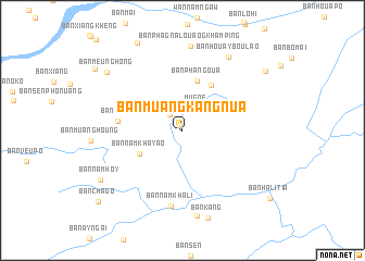 map of Ban Muangkang-Nua