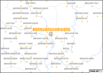 map of Ban Muangkhaidông