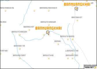 map of Ban Muang Khai